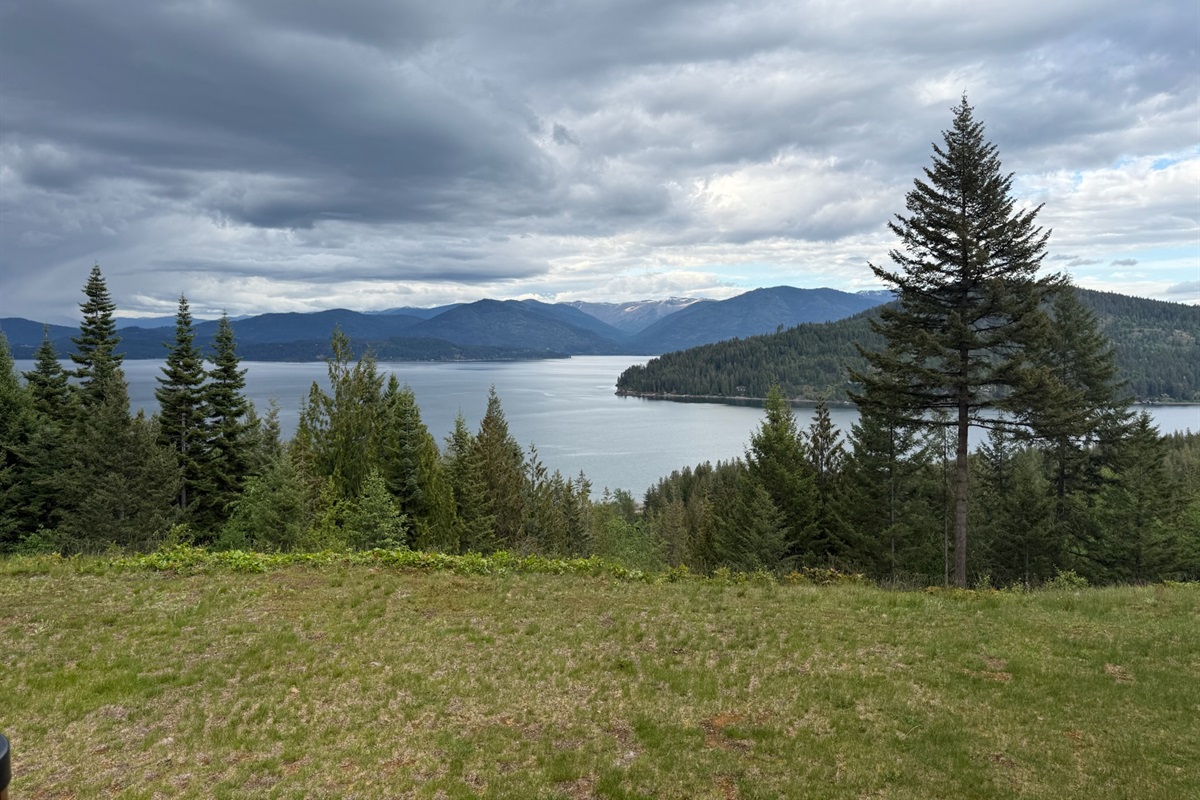 View from porch and main sitting area