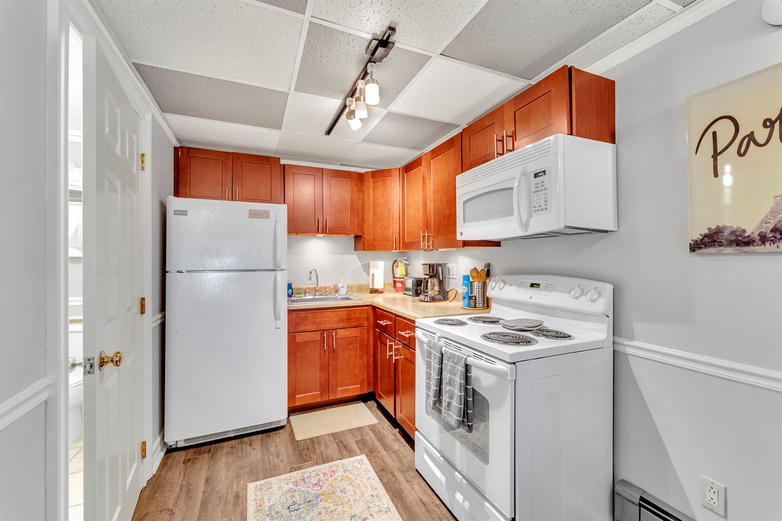 Creamery Apt 8 - kitchen area