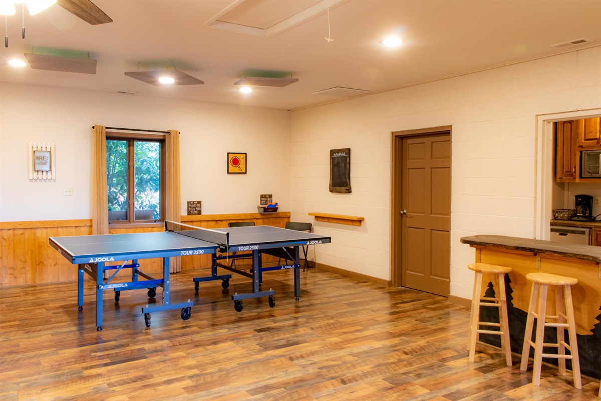 Hive Lodge Game Room Ping Pong Table