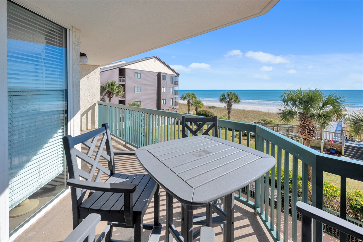 Amazing View from the Balcony!