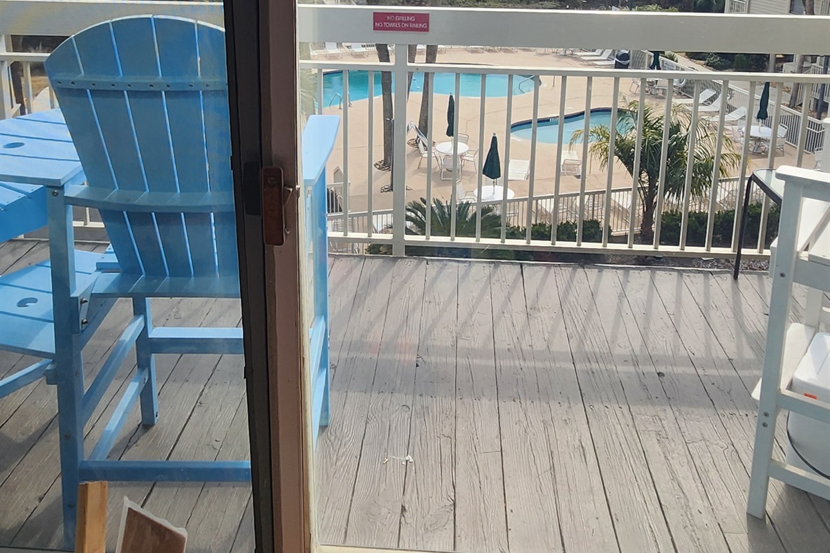 Balcony, Pools Breakers 328 Hilton Head SC 