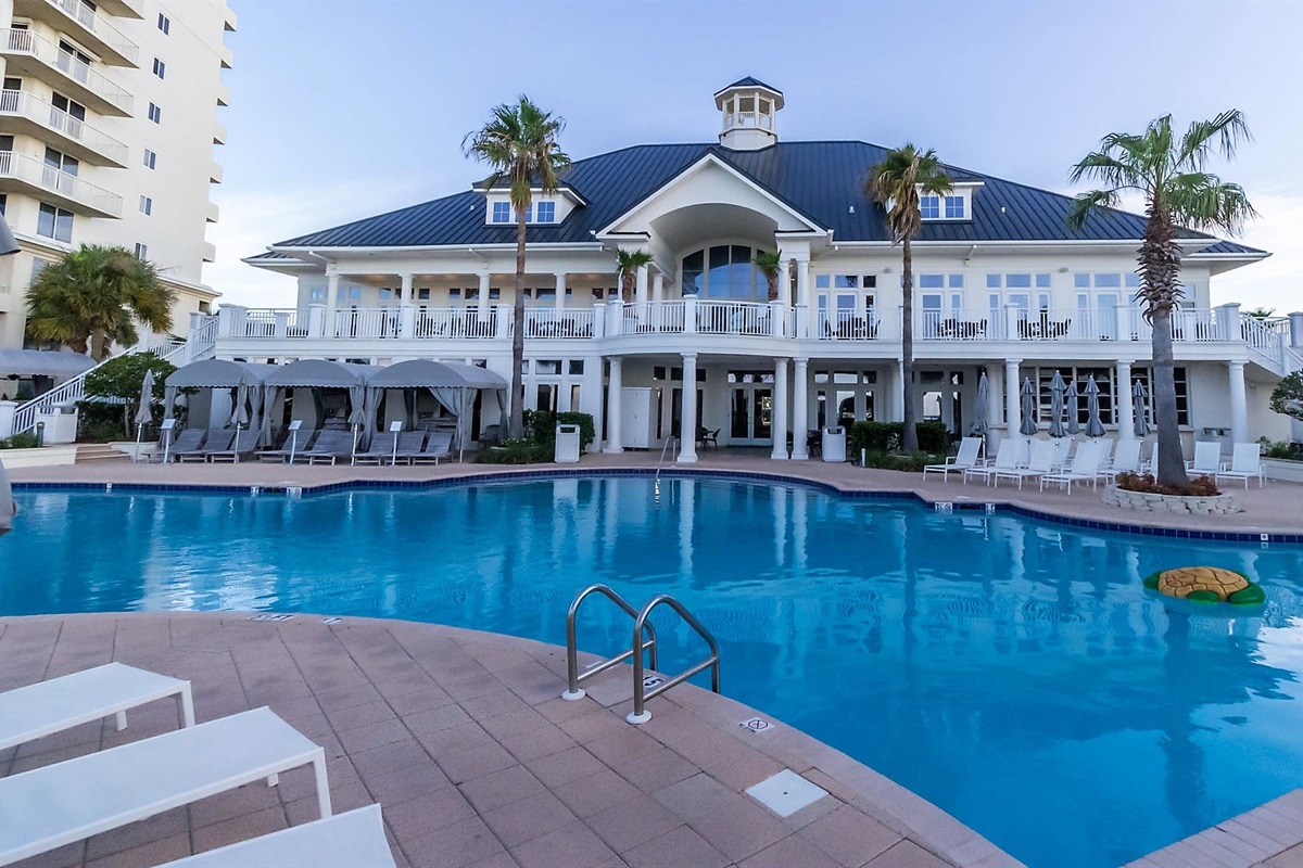 Access granted. Your amenity wristband is your key to an elevated experience at the Beach Clubhouse, where you can enjoy our exclusive outdoor pool and its luxurious poolside cabanas.