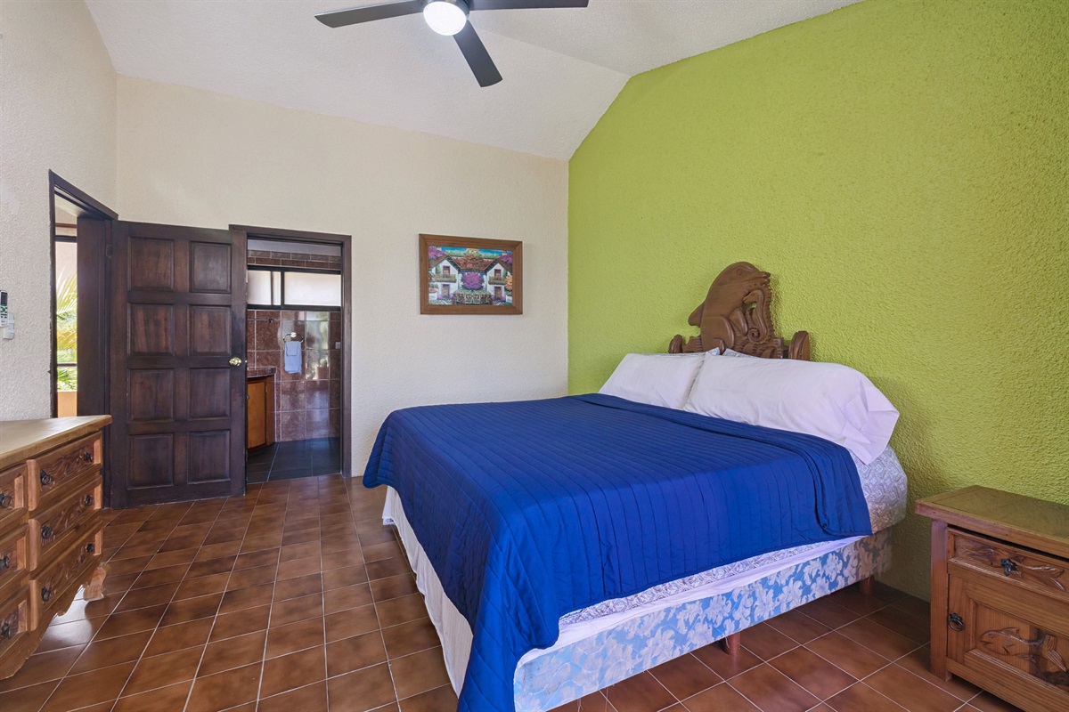 Bedroom 1 on 2nd Floor with Private Bathroom and Baclony