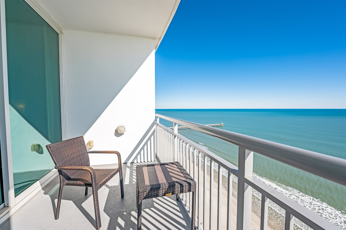 Breathtaking Views from Balcony!