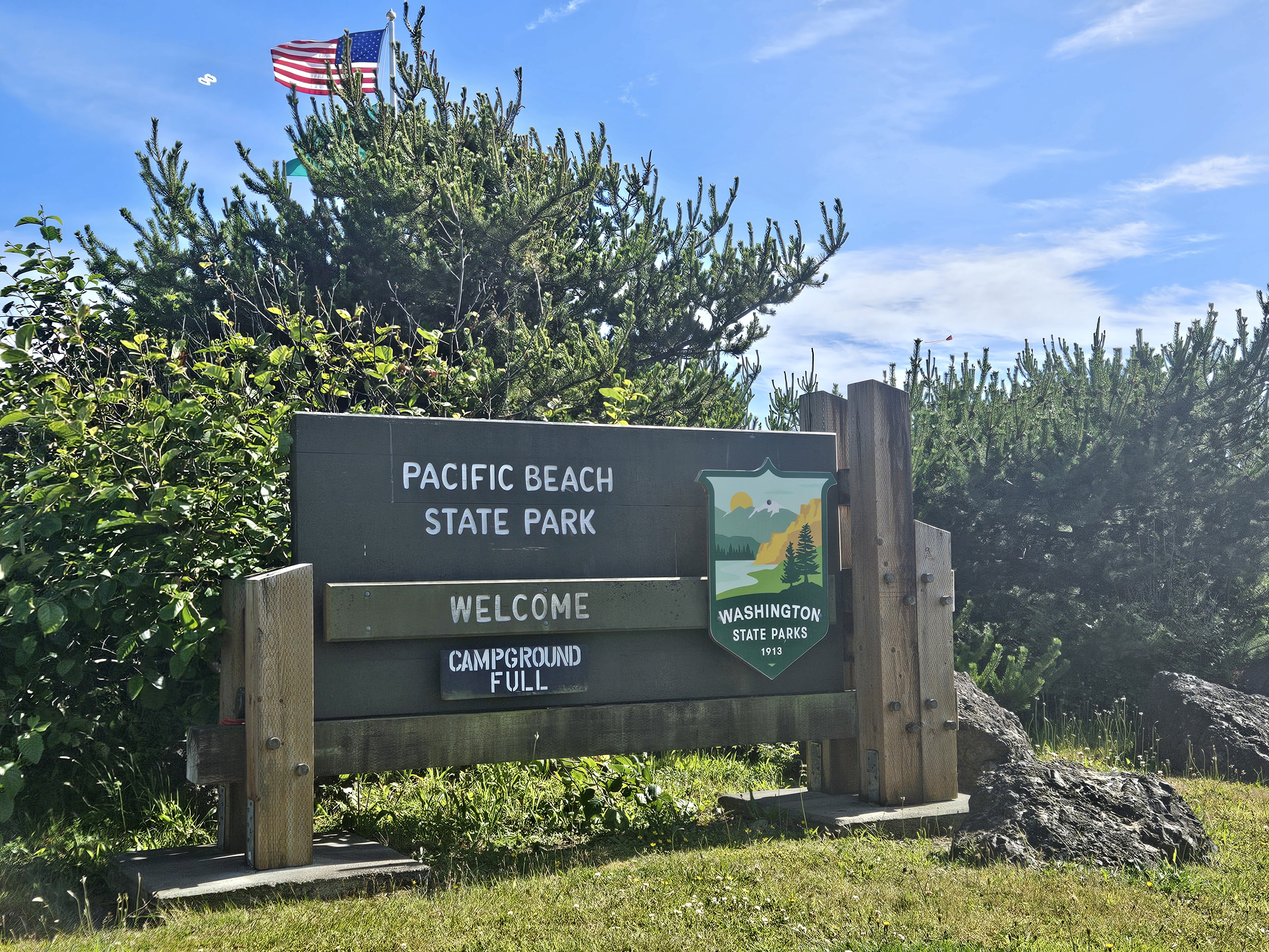 Pacific Beach State Park - 1 mile south