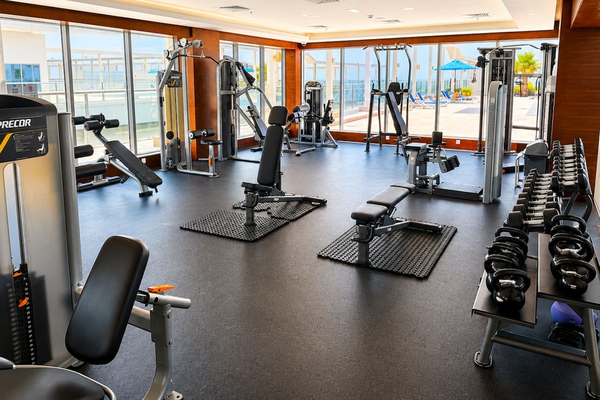 Rooftop gym