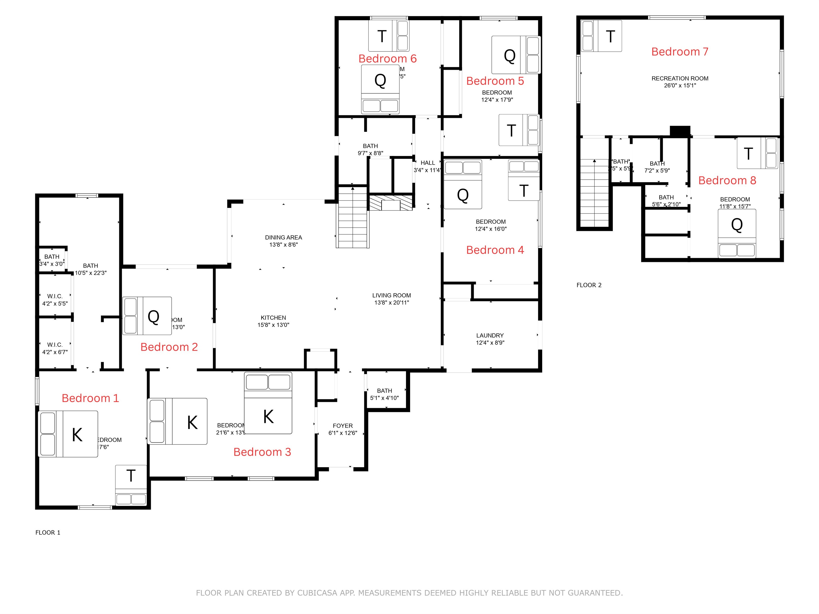 Whole House Floorplan