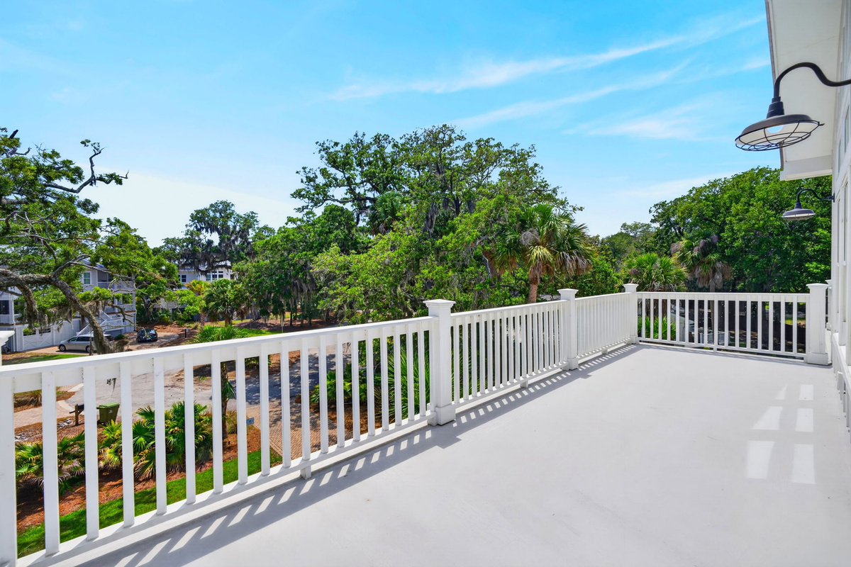 Front top deck | Driftwood Dreams | 105 Forest Trail | Isle of Palms, SC | IOP Escapes