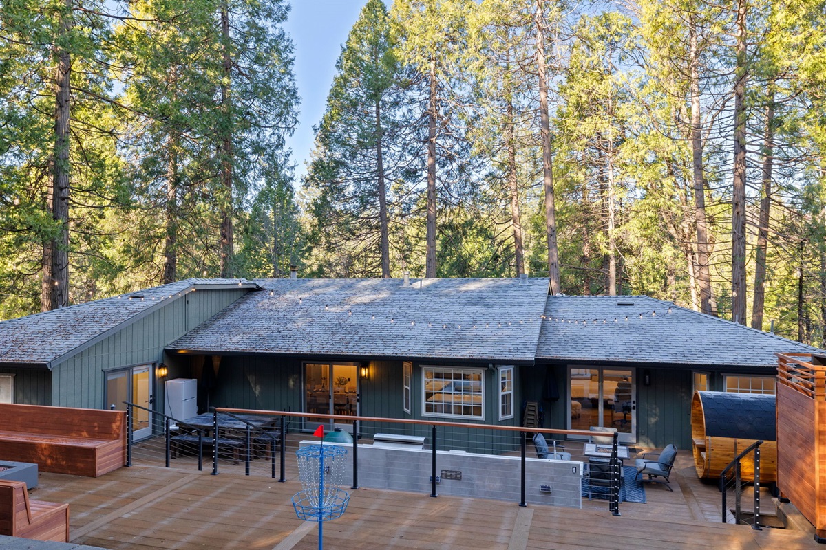 View from back of property.