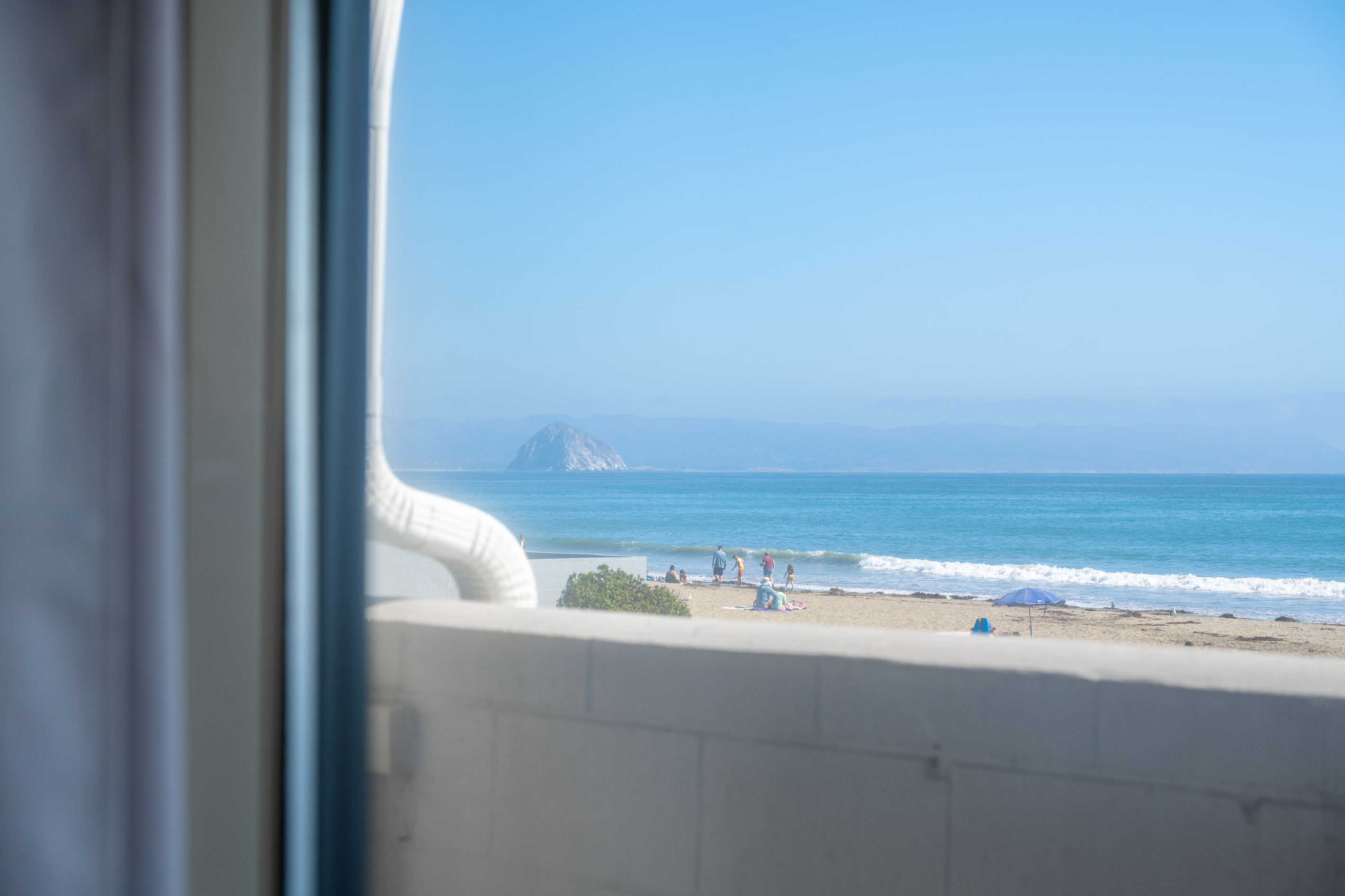 Patio View Over Wall 