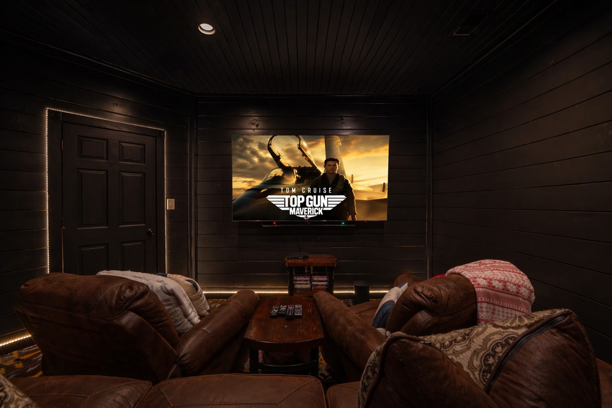 Enjoy the submersive theater experience from your private cabin.