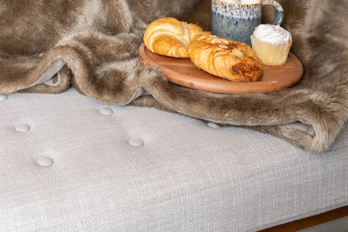 Enjoy breakfast in bed.