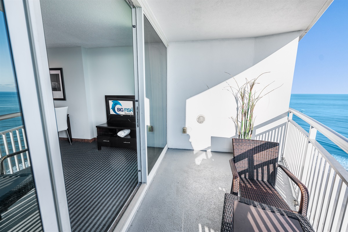 Amazing View from the Balcony!