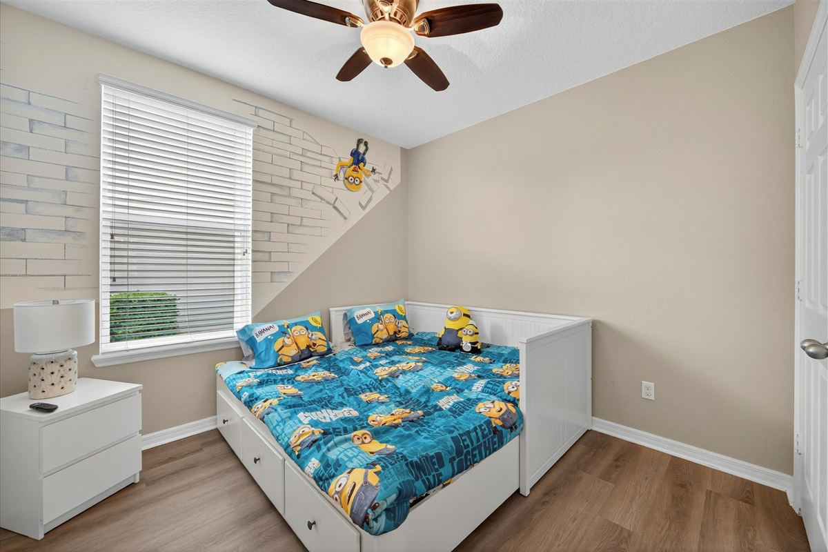 Minion bedroom fun for your little ones.