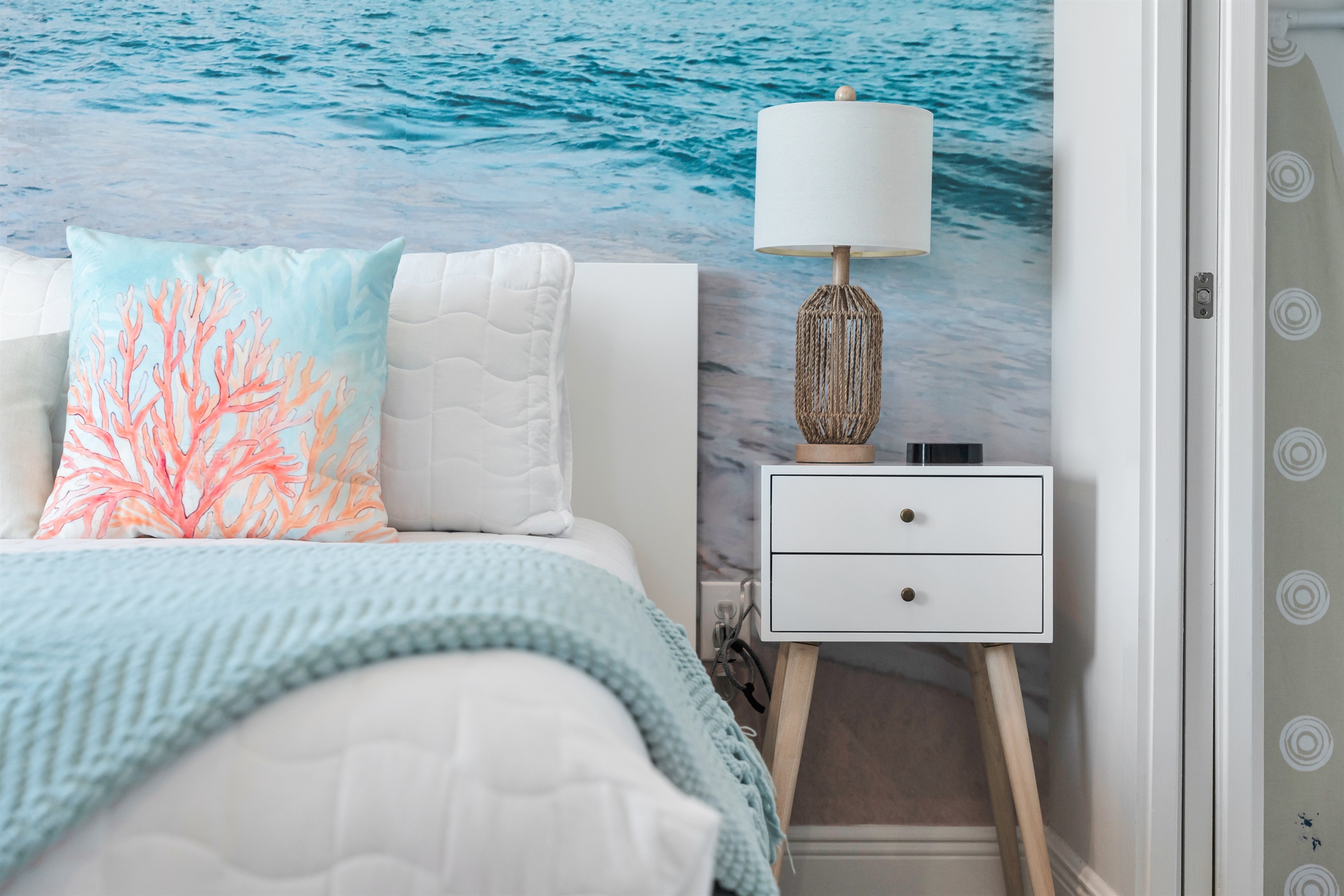 You'll fall in love with the plush bamboo mattress on the king size bed as you fall sleep in the uniquely designed rooms.  Don't worry about sharing - each bedroom has its own ensuite bathroom as well.