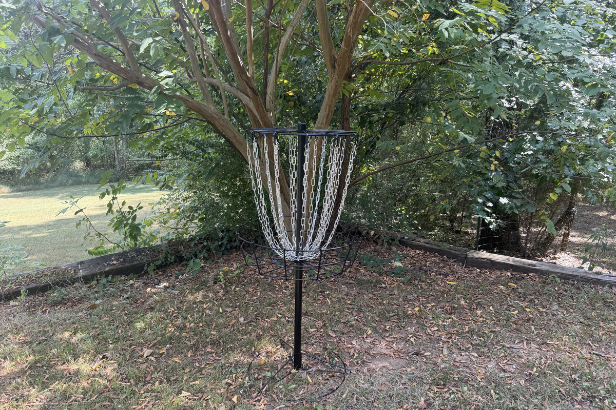You will have a great time with Frisbee Golf!
