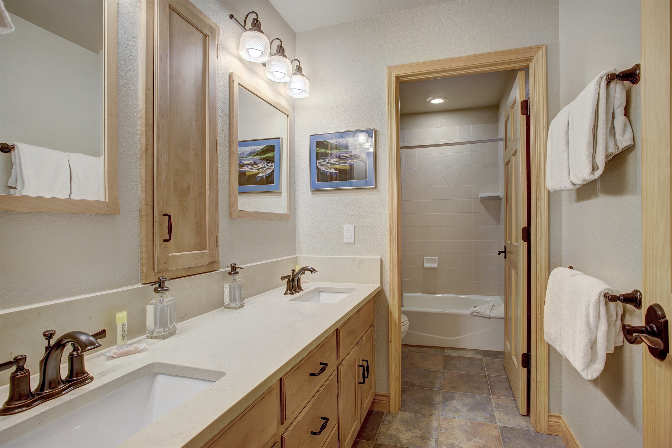 Bathroom shared with Bedroom 5 & 6