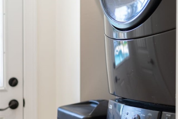 Keep your wardrobe fresh with our state-of-the-art washer and dryer! Conveniently located, these appliances ensure your laundry needs are covered, so you can relax and enjoy your vacation to the fullest.