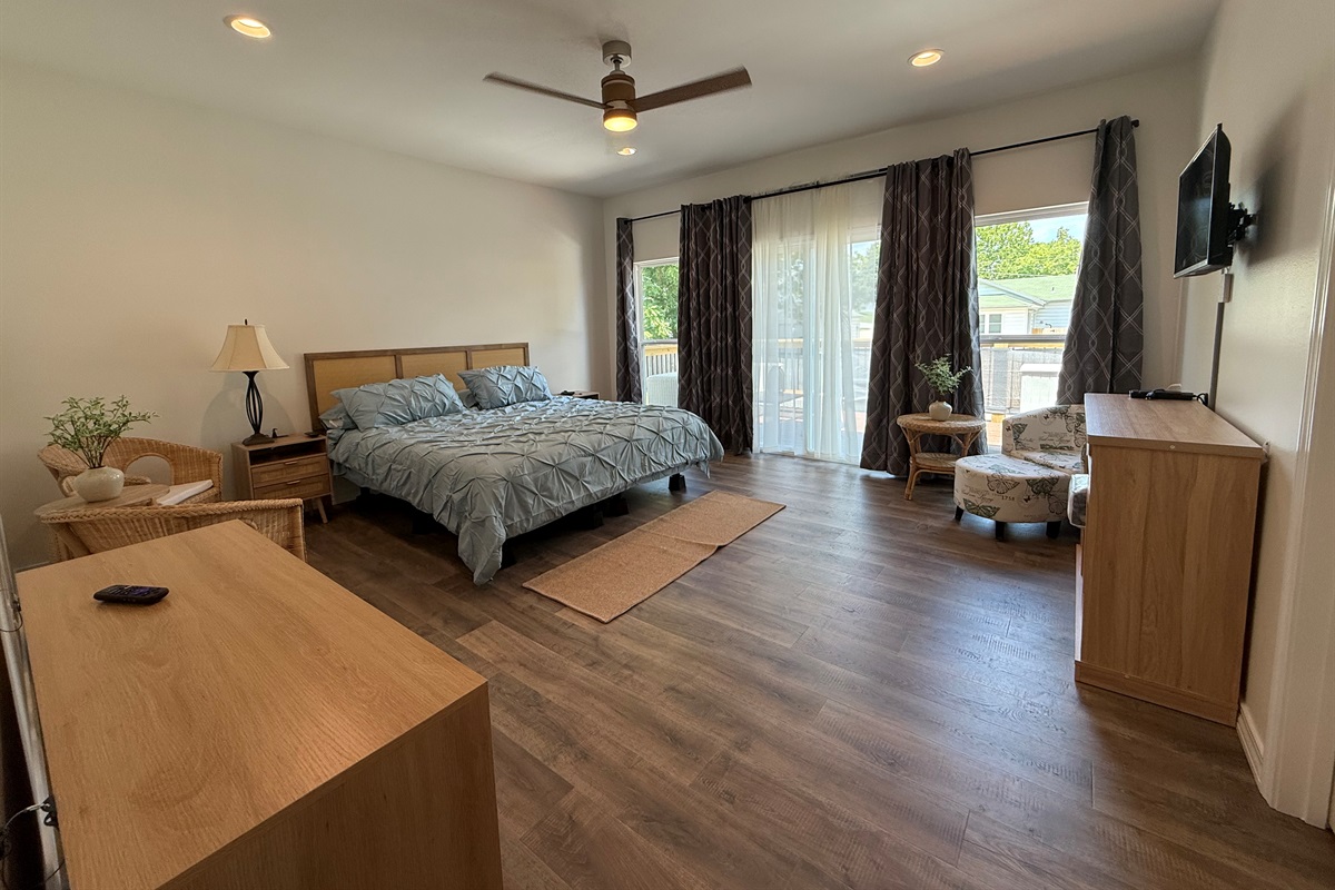 Master Bedroom, spacious and relaxing