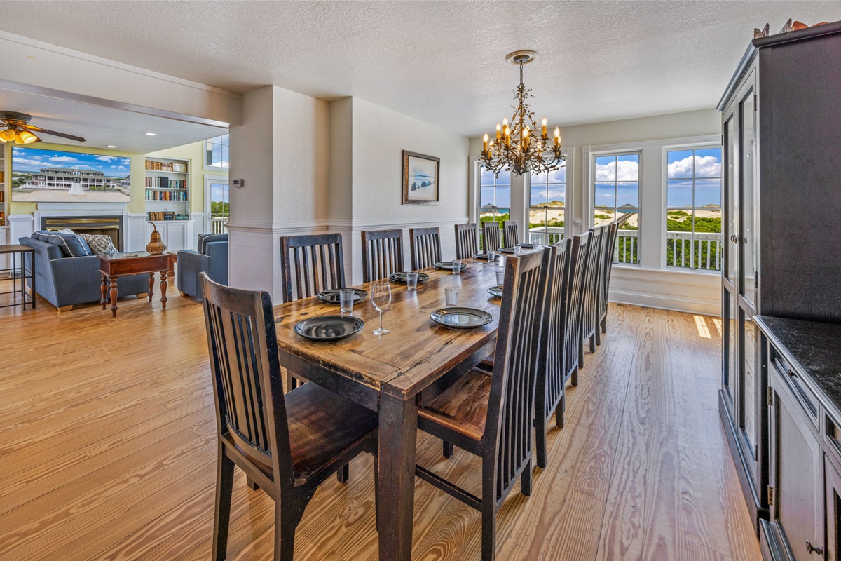 Hemingway Media Room — Surround Sound Cinema for Slideshow Night & Corporate Presentations | Seats 20 | Corolla 4x4, OBX