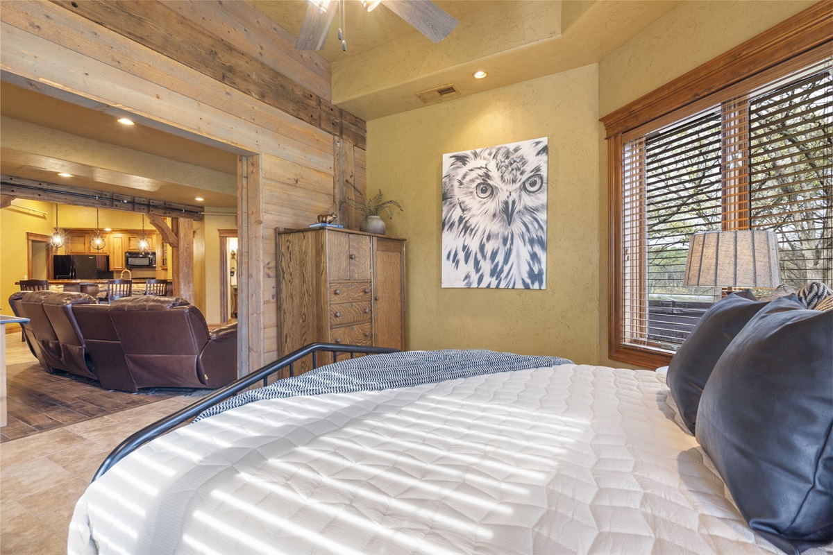 Lower level Queen bedroom #6