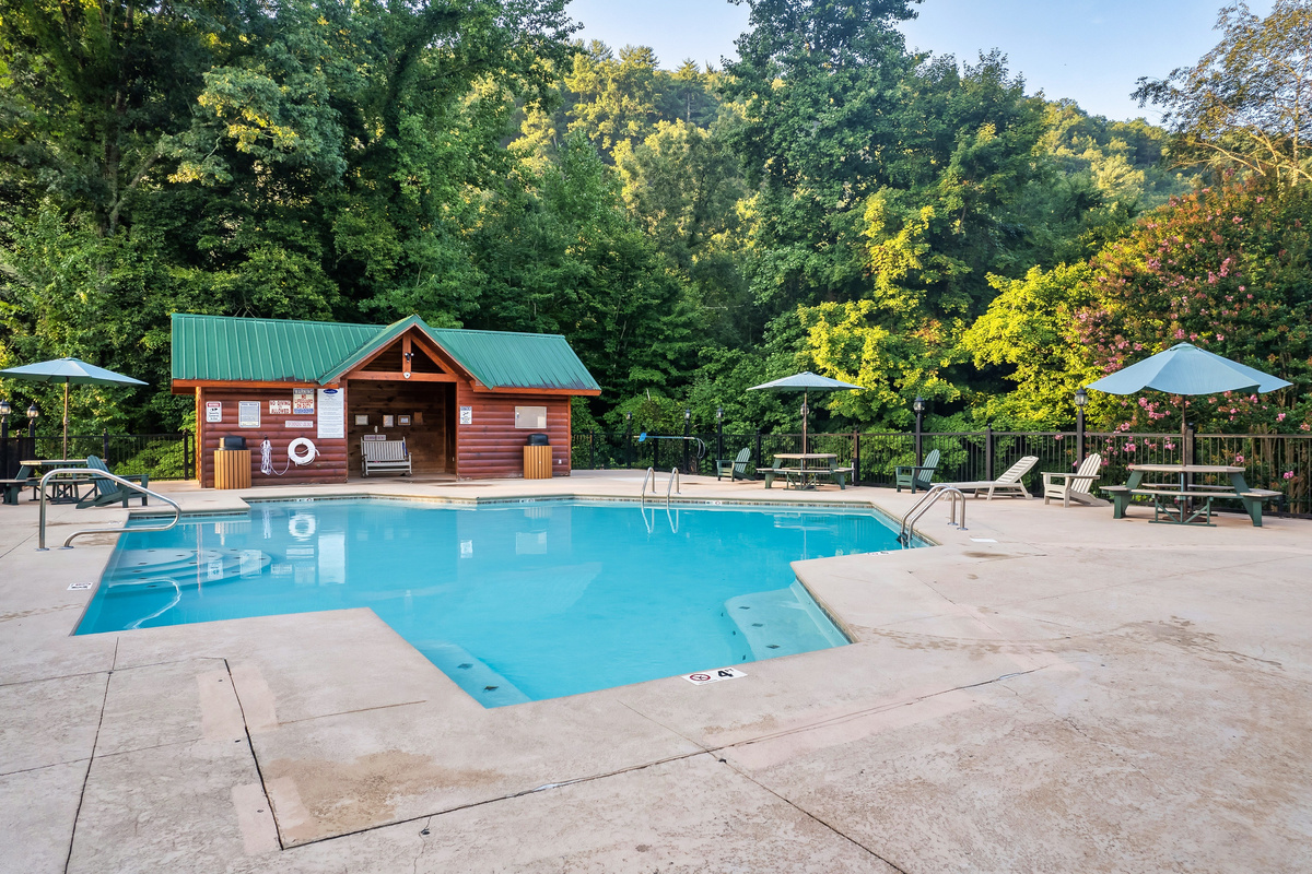 Pack your sunscreen and towels for a relaxing day by the pool.