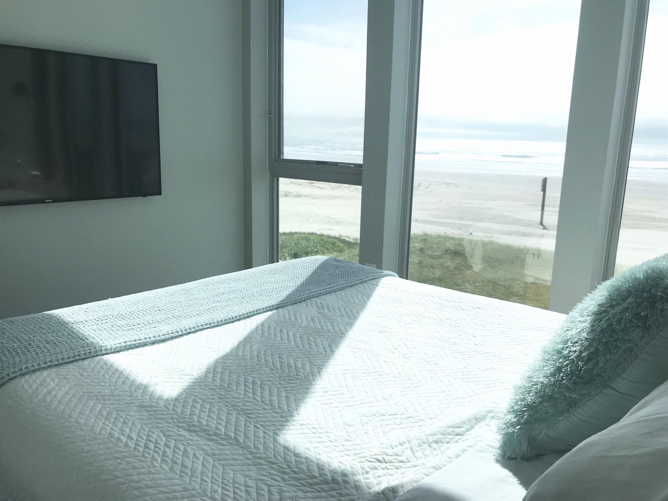 Ocean Views from West Master bedroom with full bath and 4K smart TV
