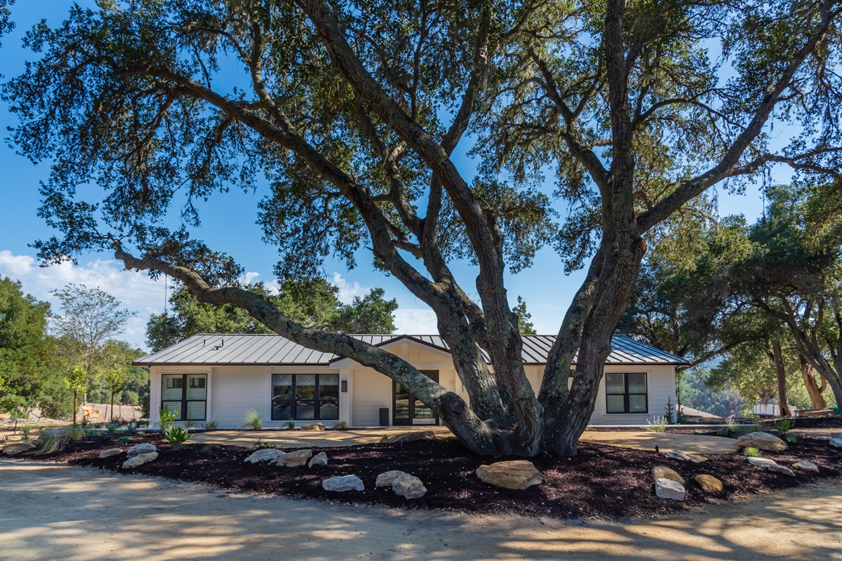 Tucked beneath towering trees, this tranquil haven offers privacy and effortless comfort.