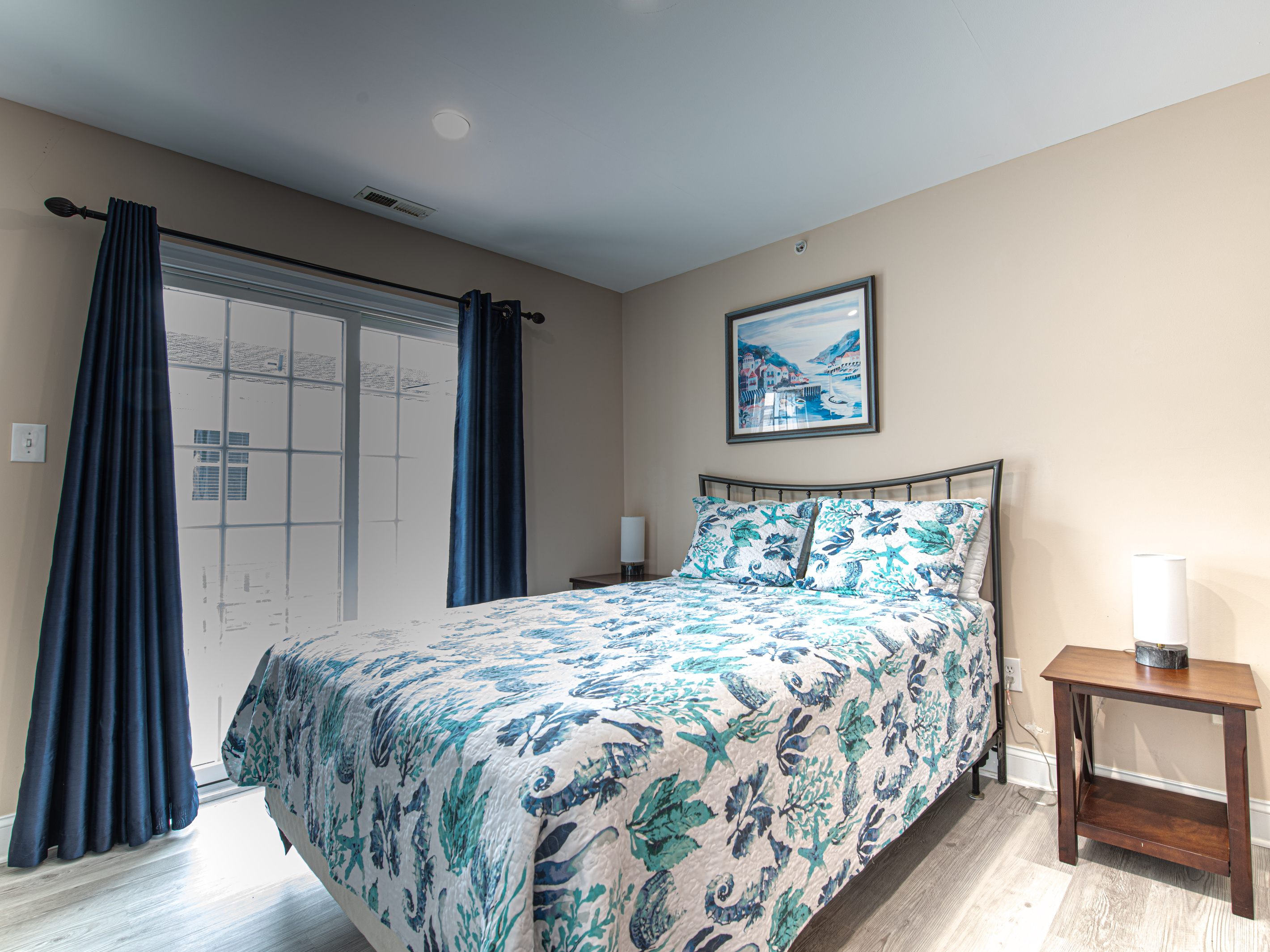 Bedroom 7 with Sliding Glass Door Access