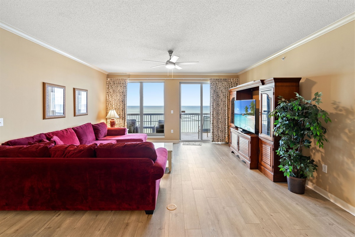 Living Room with sofa bed