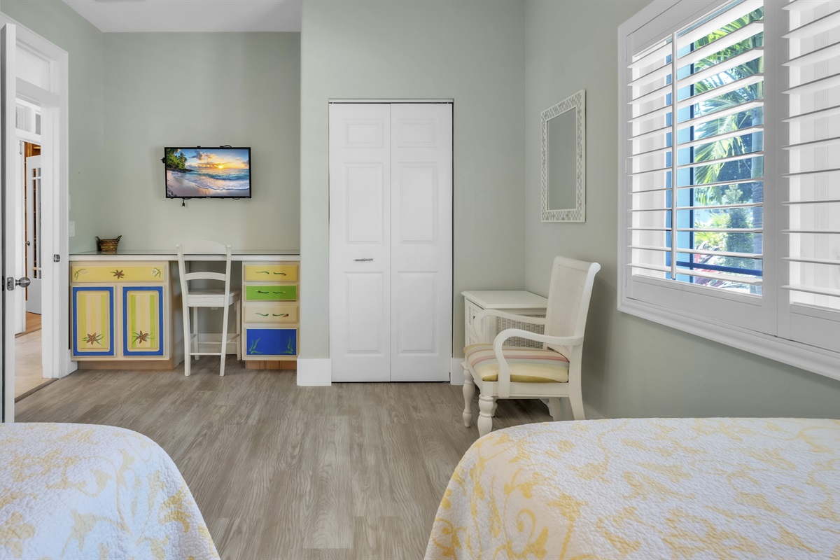 Twin bedroom – Anna Maria Island vacation home