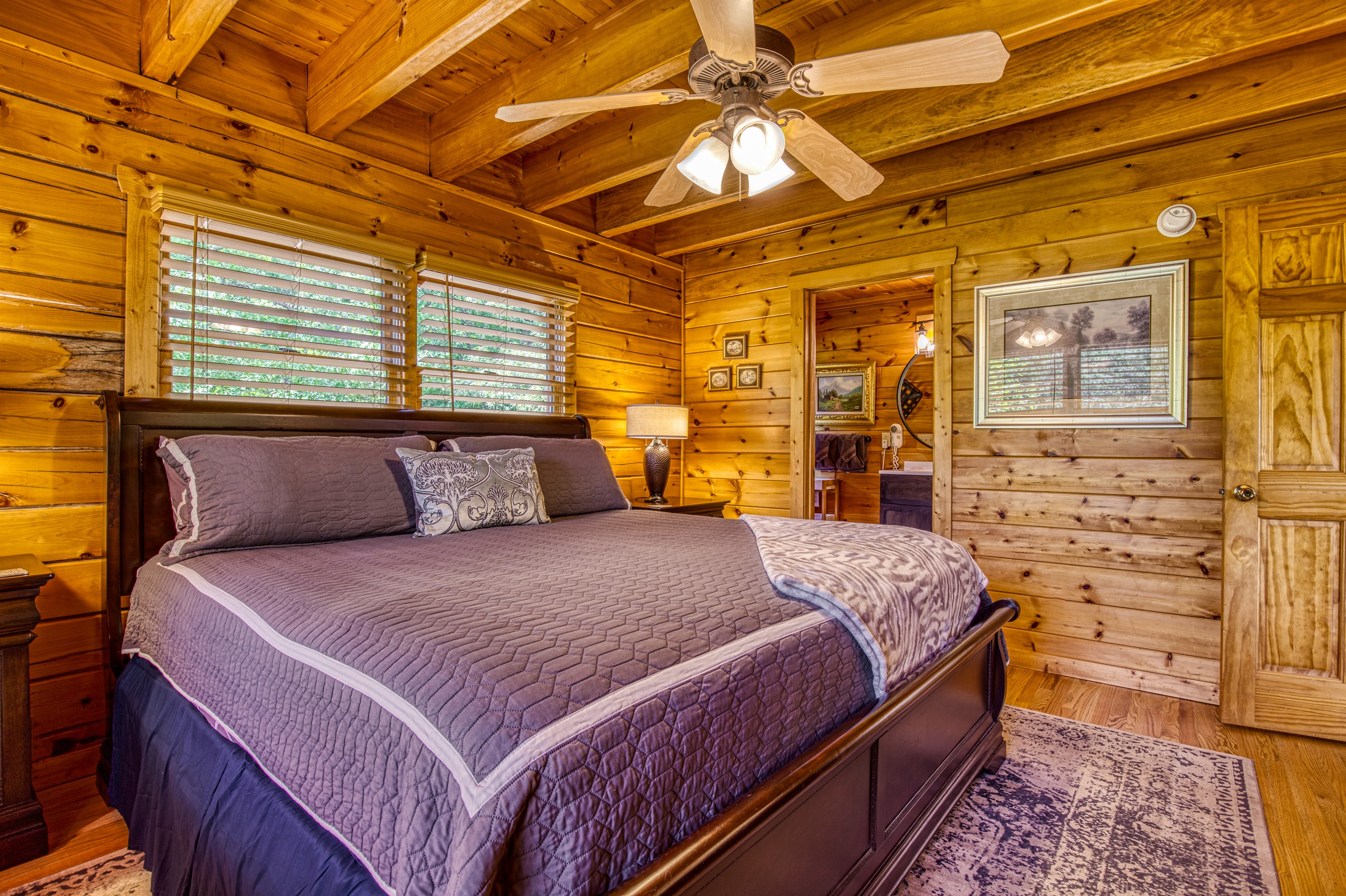 Main floor KING bed