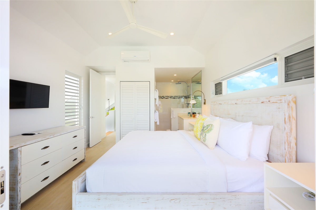 Bedroom with ensuite bathroom