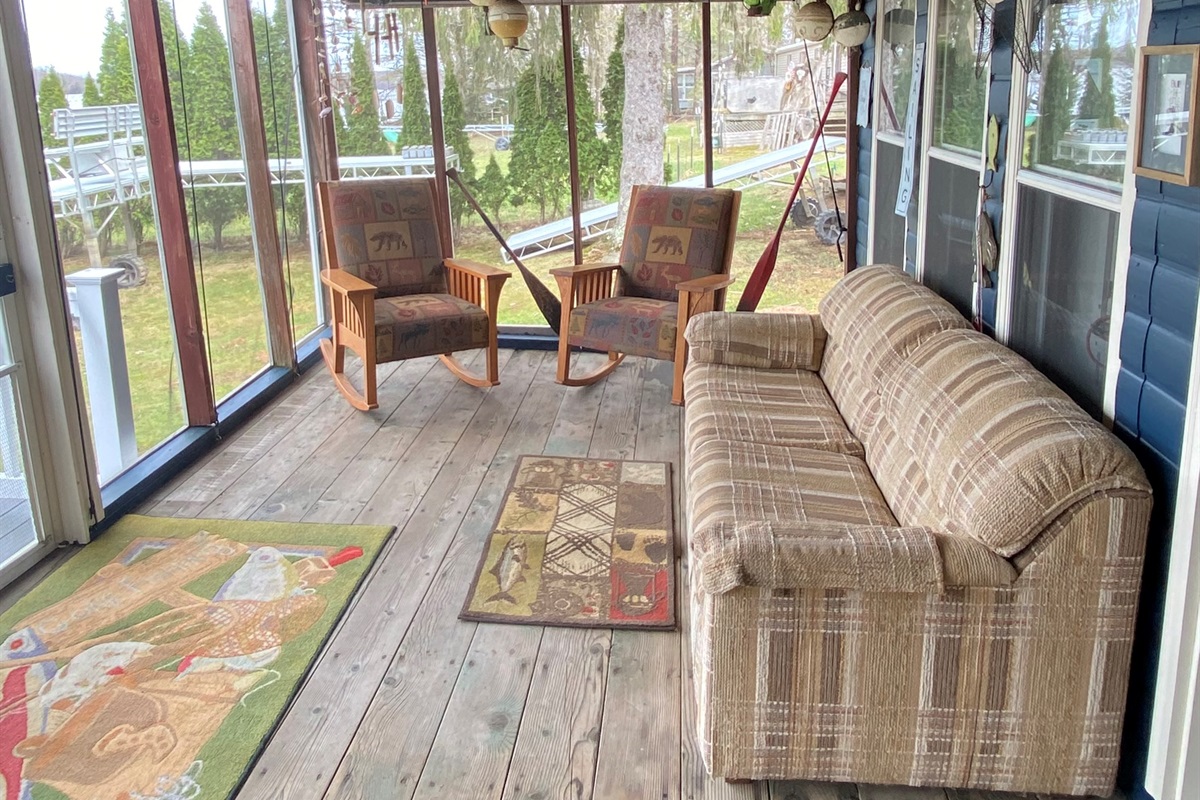Two chairs to relax in