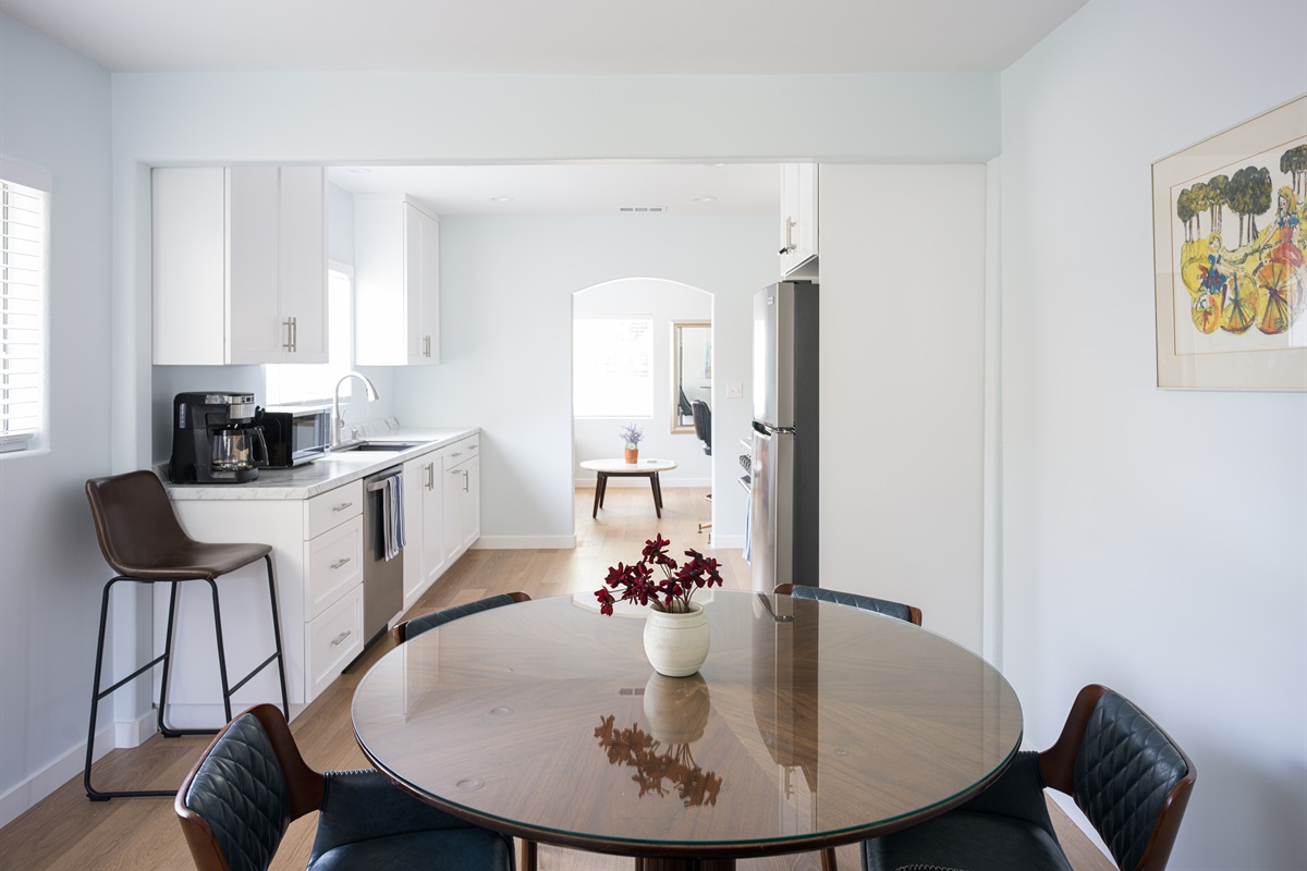 Open style living space makes for hanging out with the group 