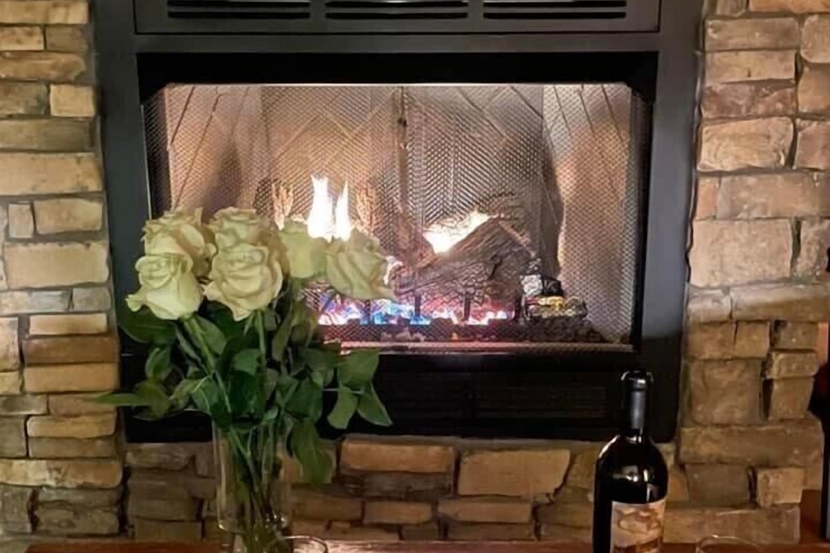 Indoor fireplace