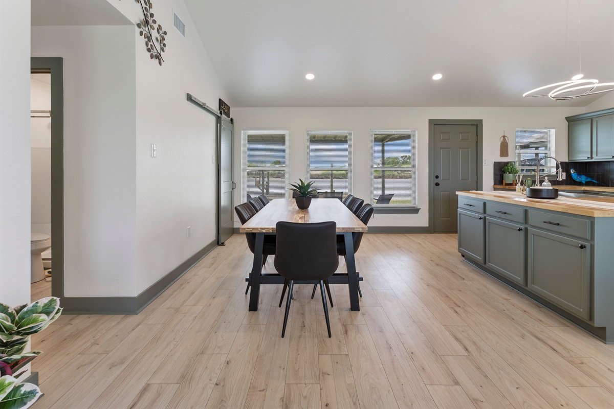 Dining area