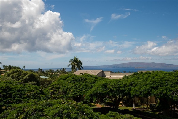 View from Master bedroom Private lanai towards South Maui - Ekolu 607