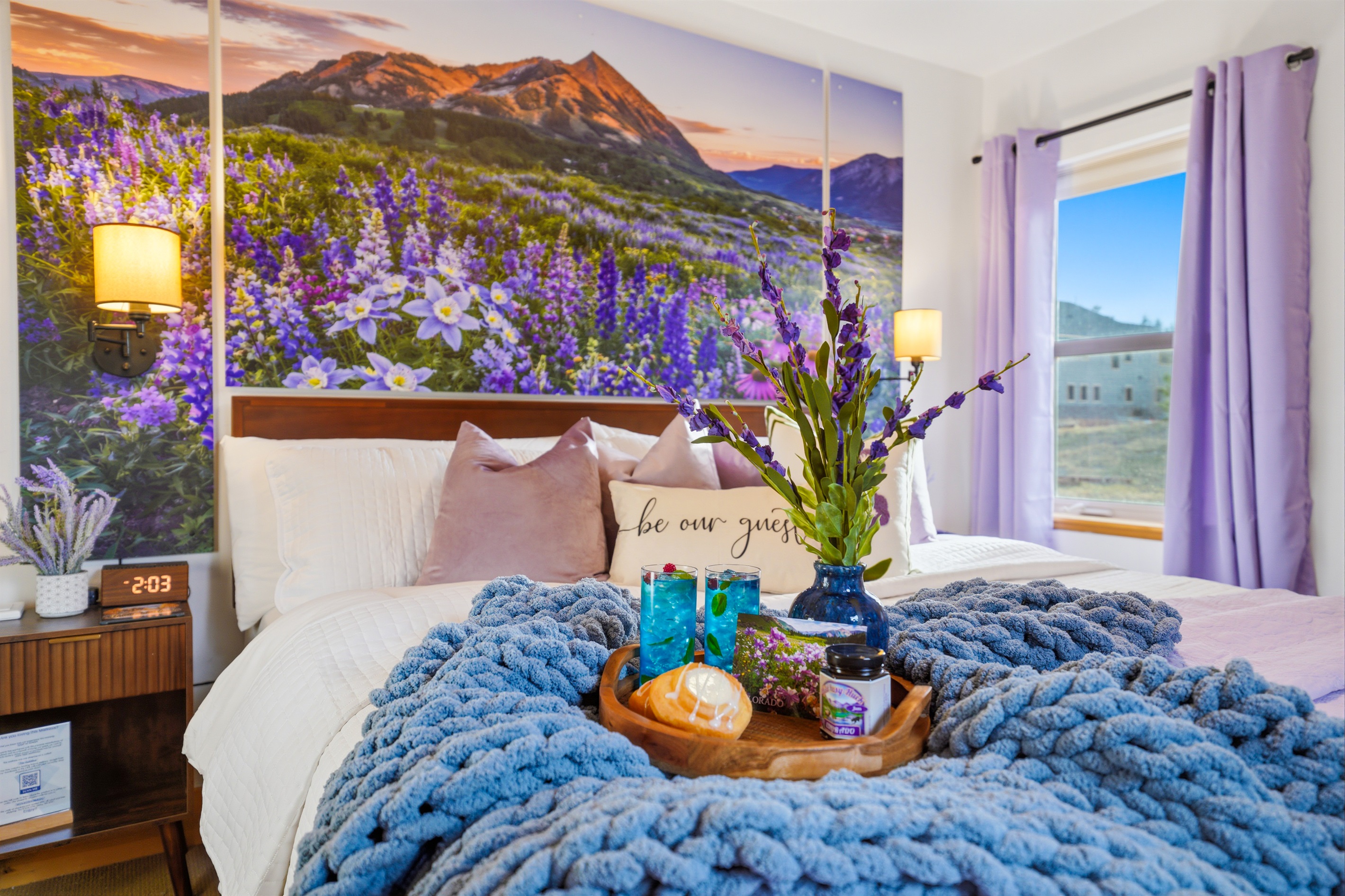 Every space is both serene and visually immersive, giving guests a sense of retreat within the retreat.