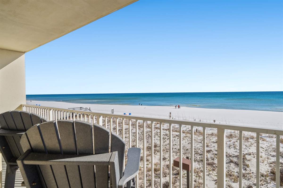 Balcony with Gulf view