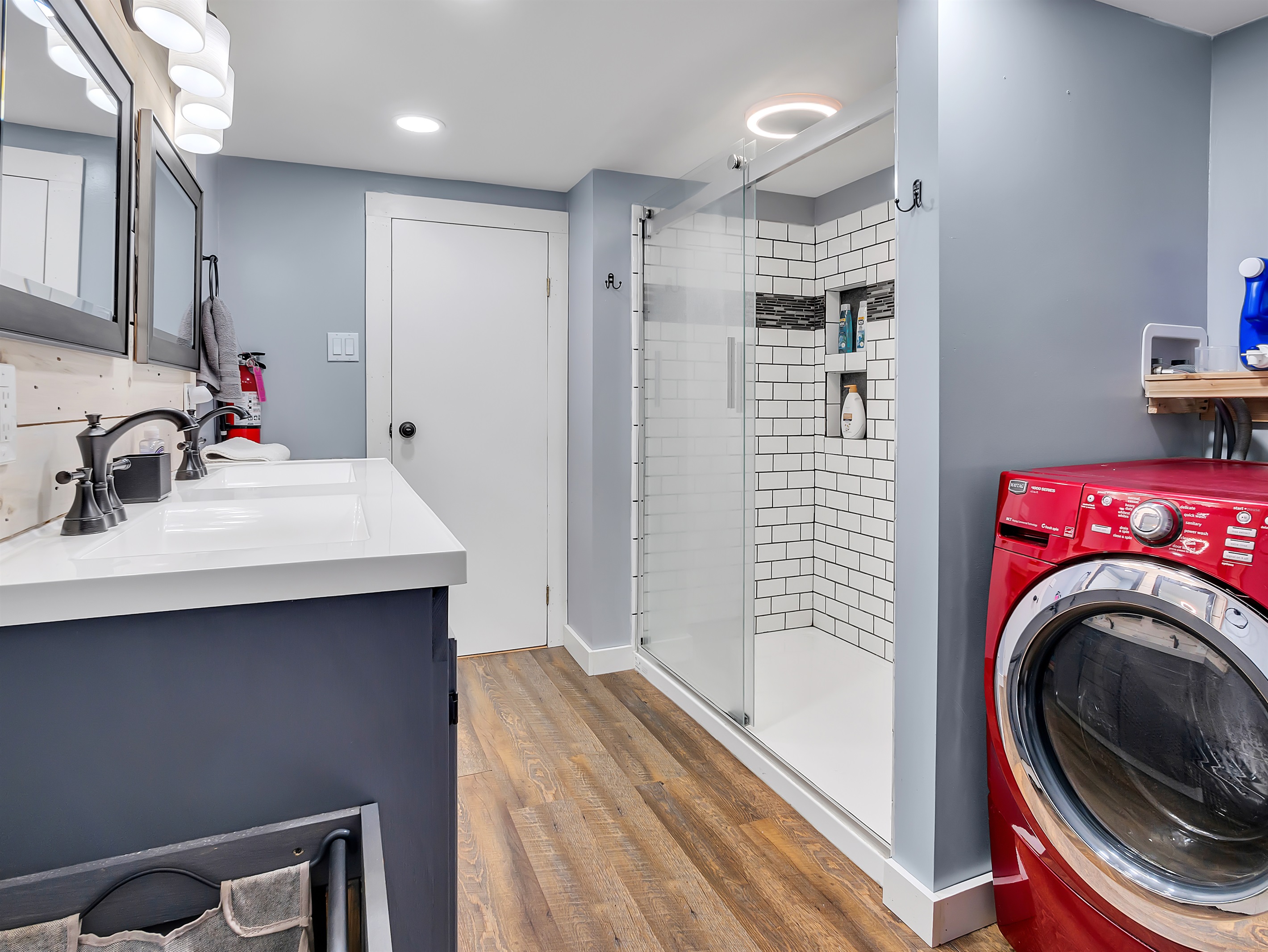 Newly remodeled bathrooms