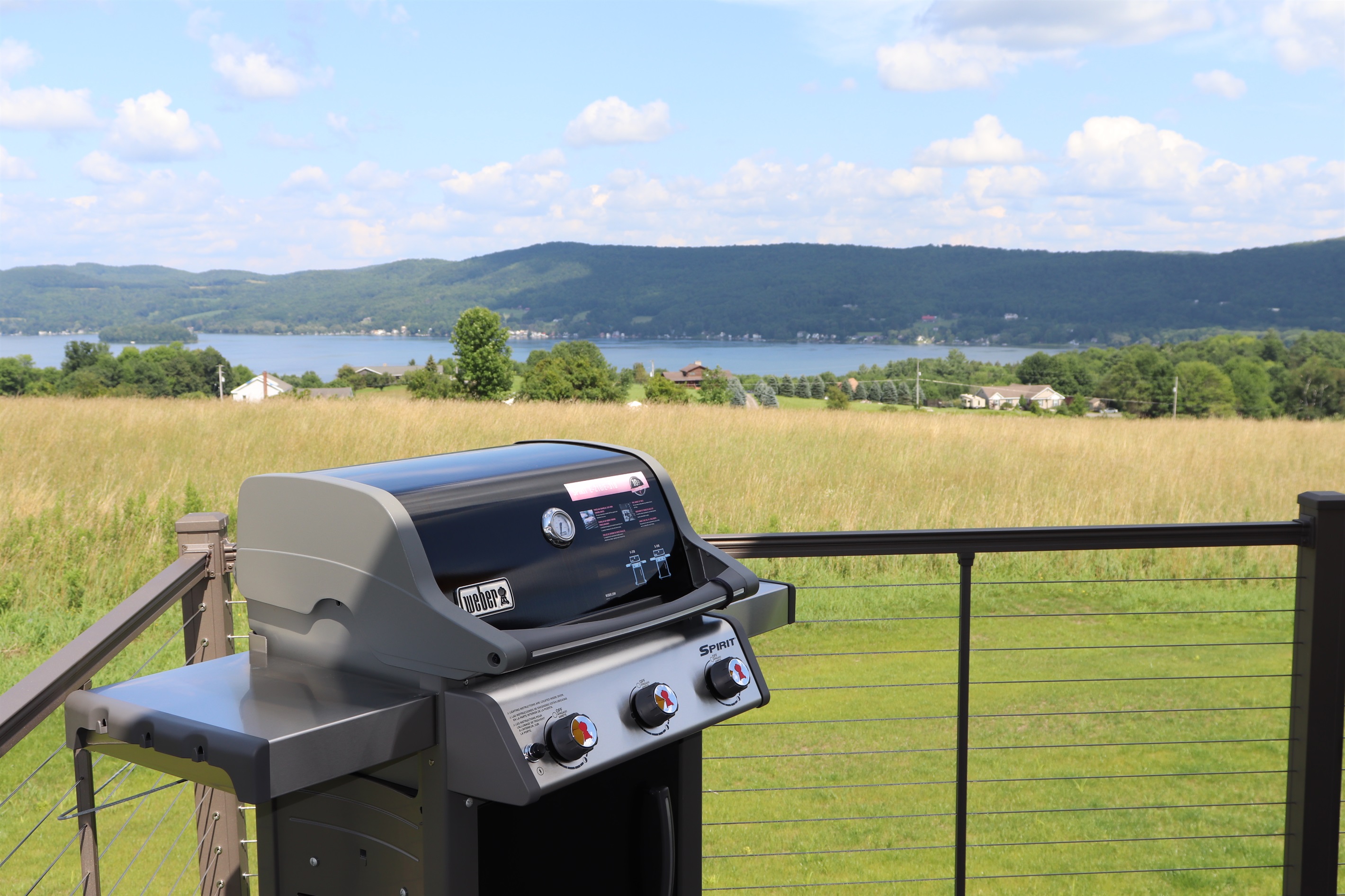 Everyone will want to be grillmaster here!