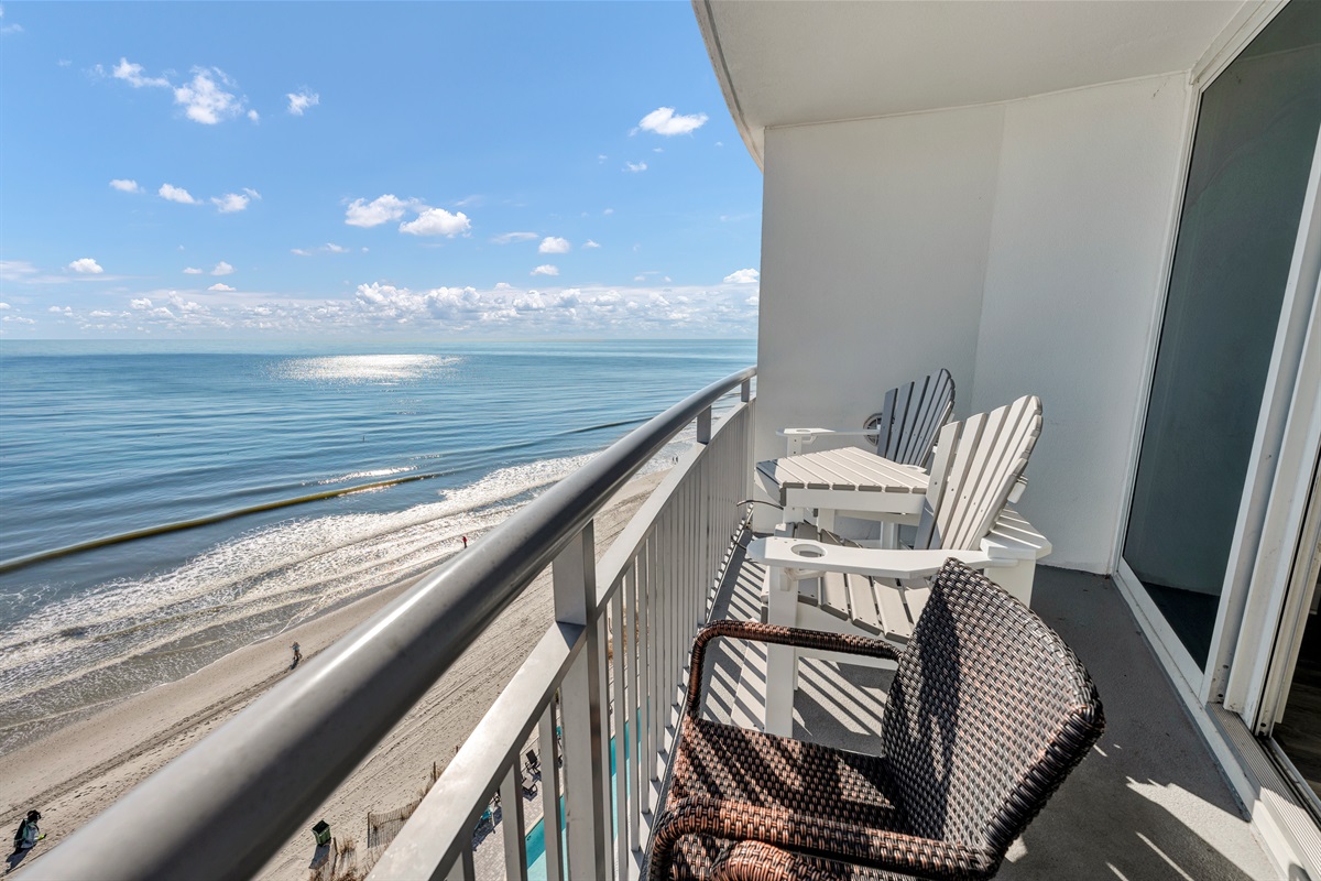 Breathtaking Views from Balcony!