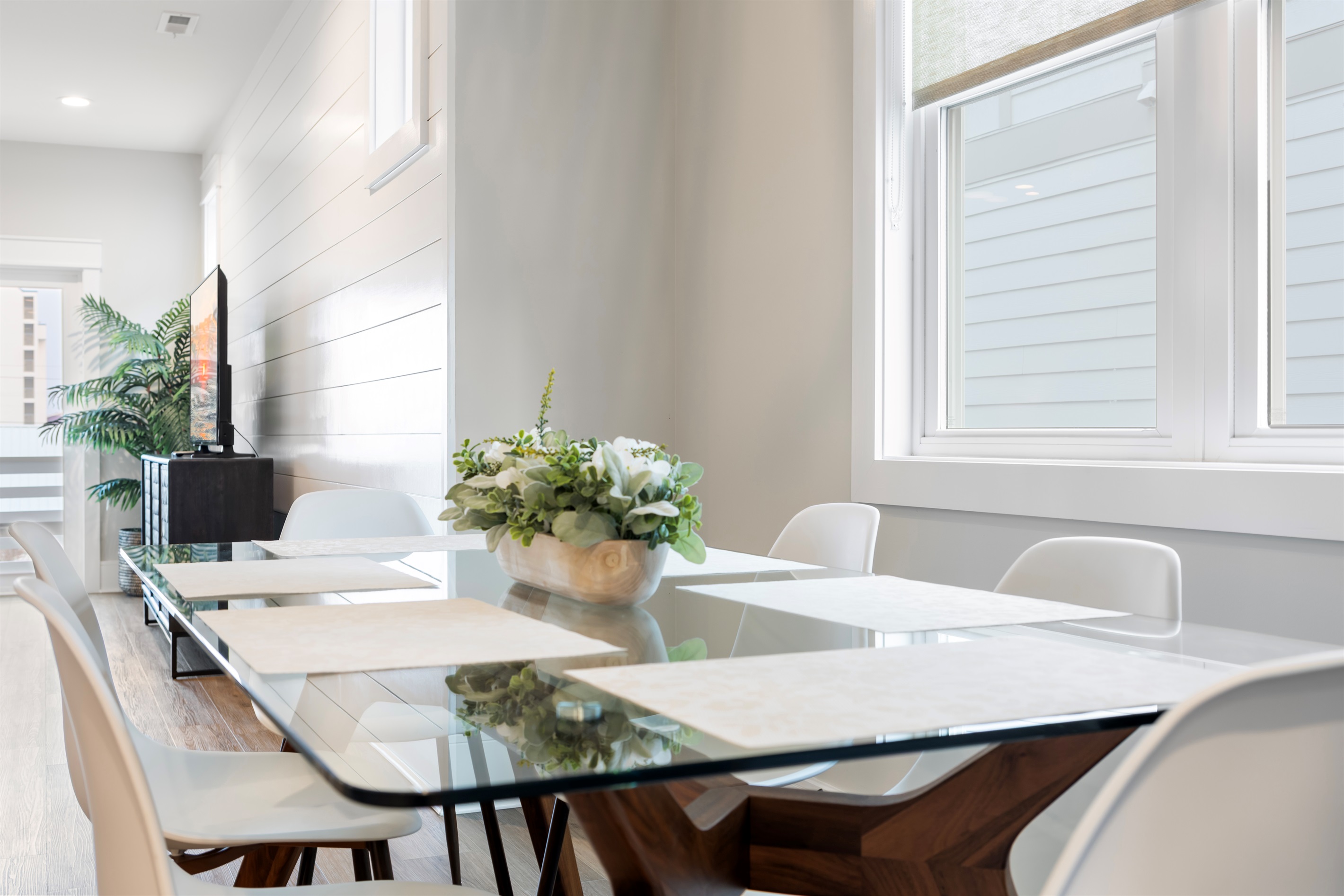 Enjoy a family meal after a long day at the beach