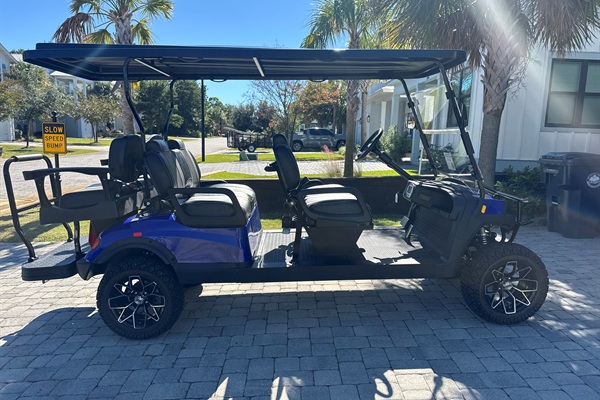 6 Person Golf Cart