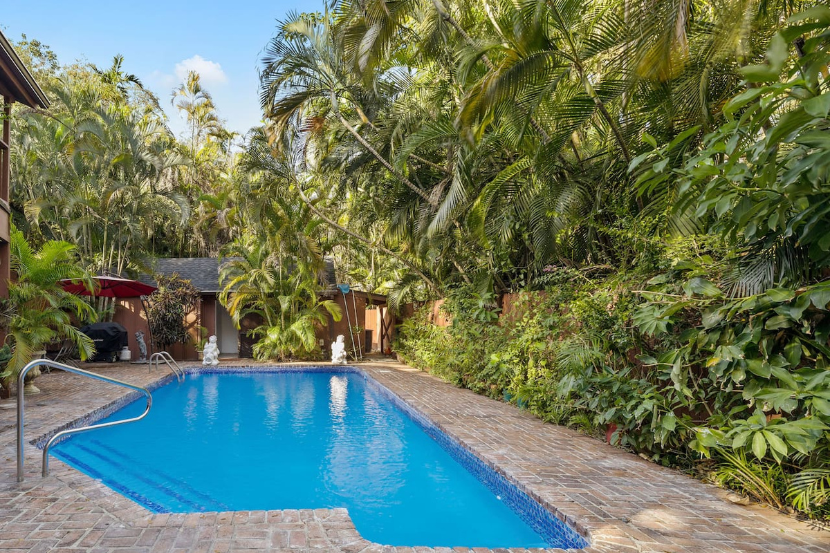 Tropical Swimming Pool Open Year Round