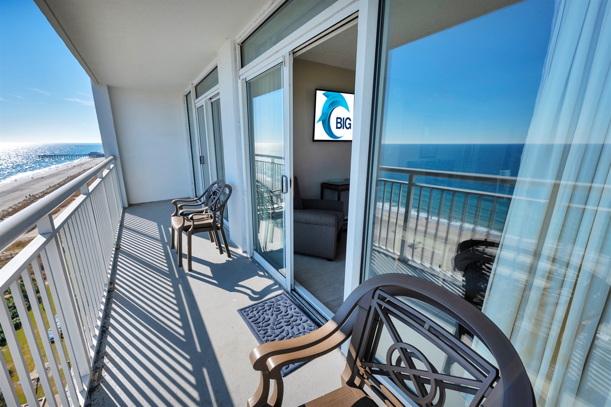 Amazing View from the Balcony!