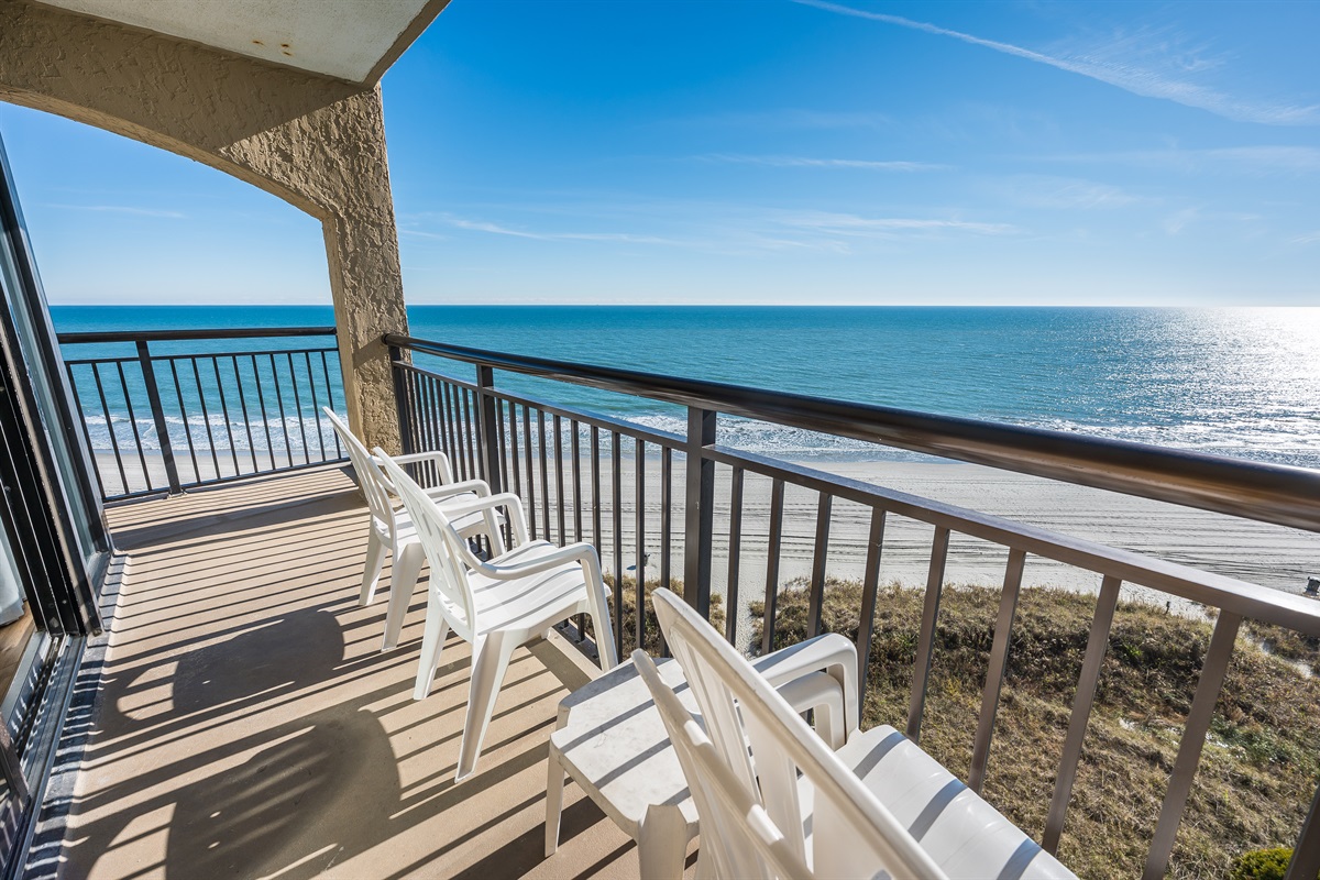 Amazing View from the Balcony!