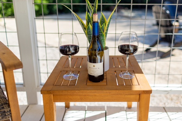 Enjoy wine from the tasting rooms down the street or the dozens and dozens of wineries surrounding town.