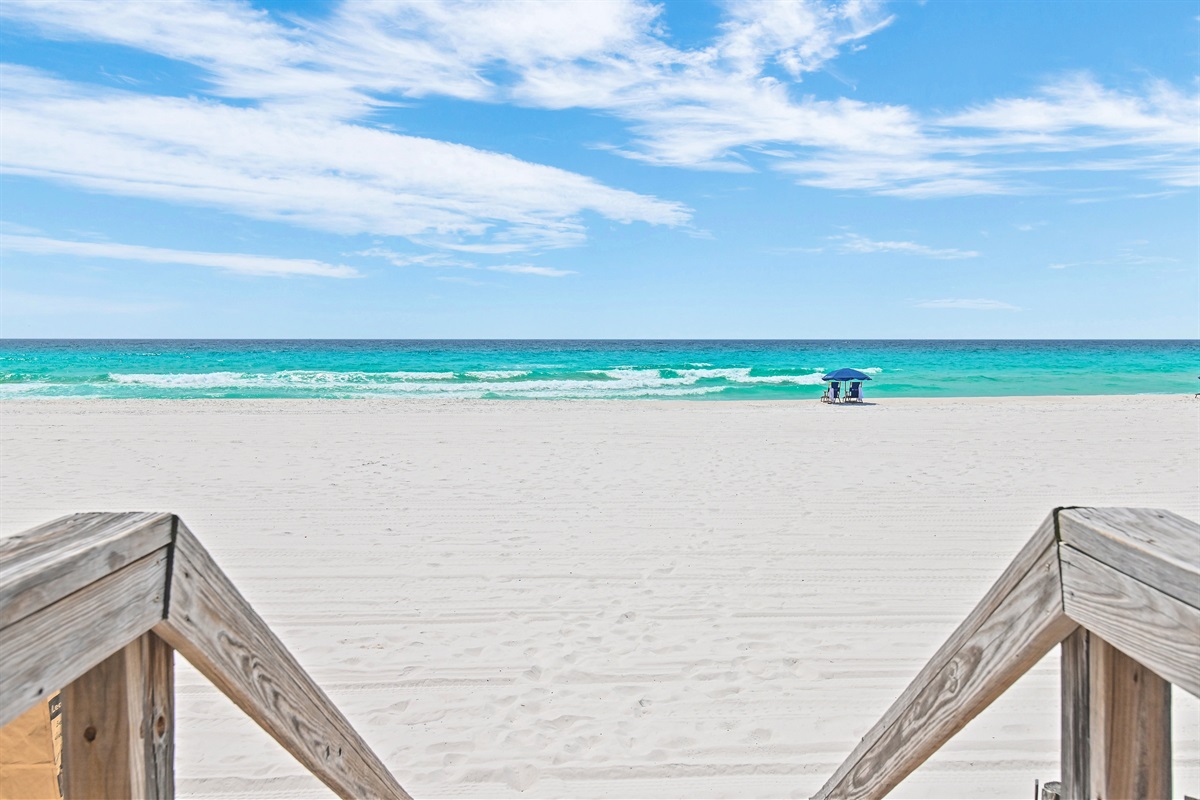 PRIVATE BEACH Access - Costa Del Sol is a Low Density Townhome Complex - No Condo Crowds here!